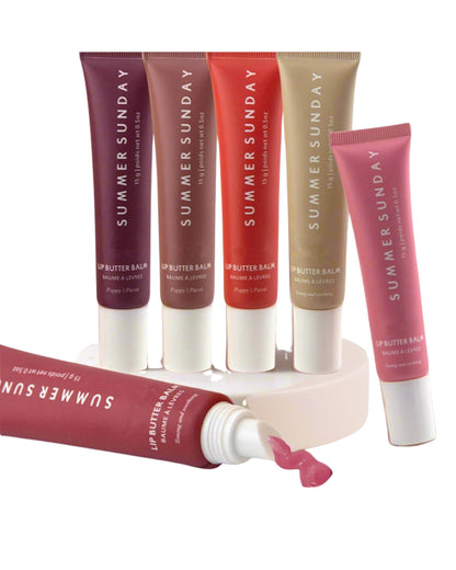 Mineral-Infused Lip Balm Glaze, Plumping Oil Gel, Moisturizing Formula, 0.5 oz