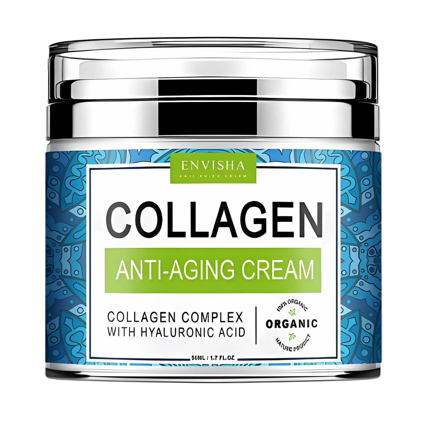 JazzyPlace Collagen anti wrinkle face cream for Face - Instant Face Lift Cream Moisturizer Particle Face Cream For Men & Women, Anti Aging Face Cream | 1.7 fl oz/50 ml Skin Moisturizer