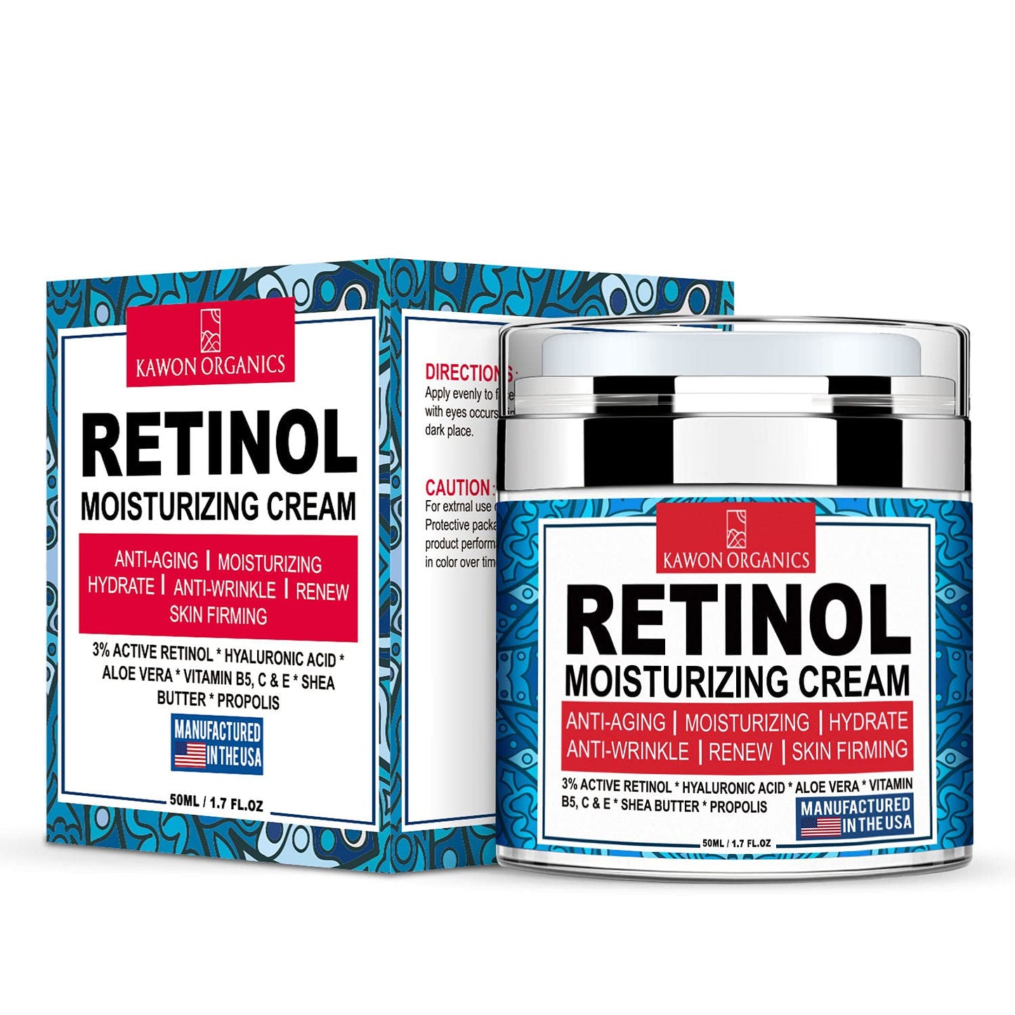 Kawon Organics Retinol Moisturizing Cream