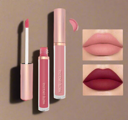 3Pcs Lip gloss Collection Makeup Set, Shiny Smooth Soft Liquid Lip Glosses Lip Stain