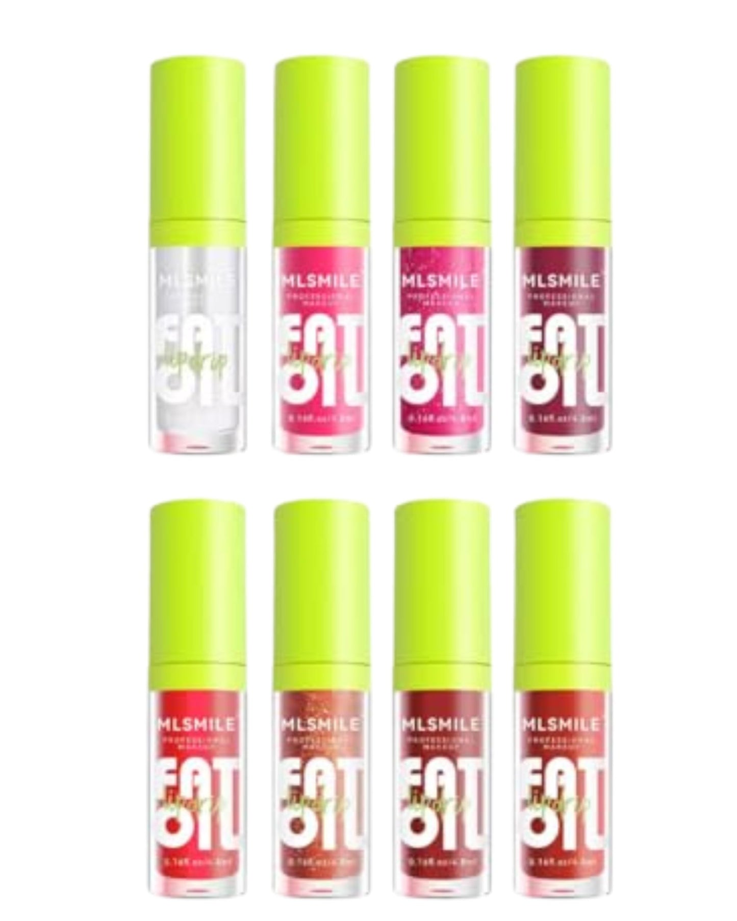 Lip Oil Gloss for Plump Smooth Lips Long Lasting Non-Sticky Shine Tinted Nourishing Lip Treatment with Jojoba Vitamin E Natural Glossy