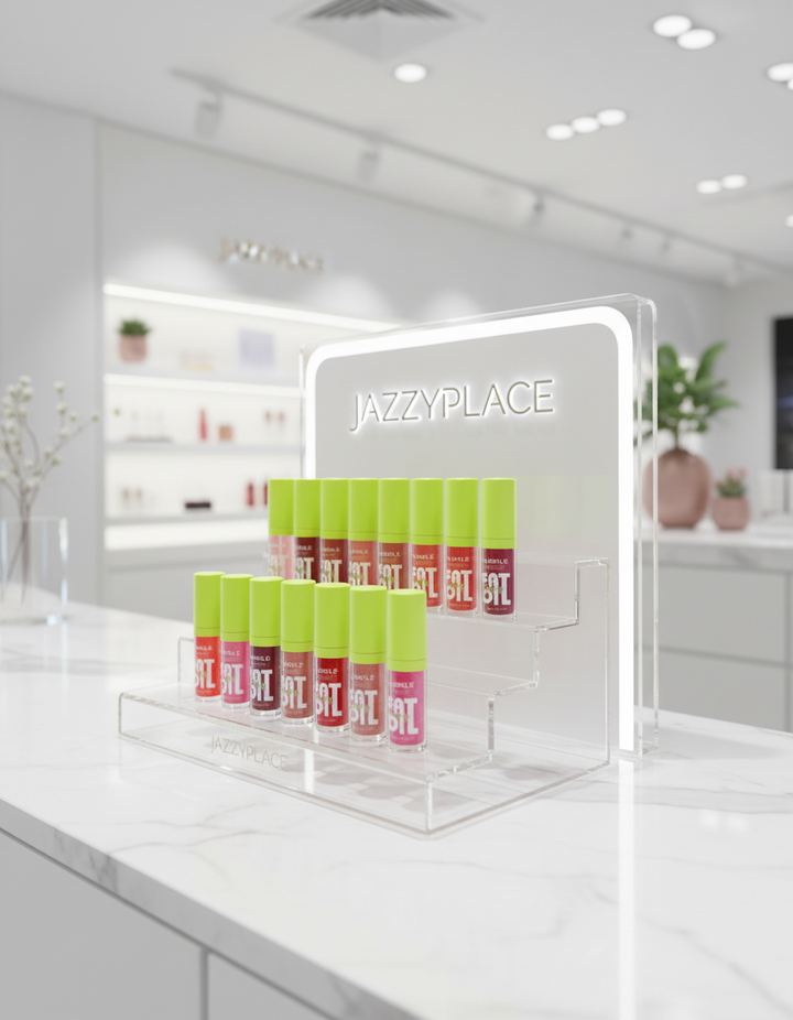 Lip Oil Gloss for Plump Smooth Lips Long Lasting Non-Sticky Shine Tinted Nourishing Lip Treatment with Jojoba Vitamin E Natural Glossy