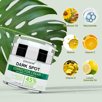 Dark Spot Remover Corrector for Face and Body, Dark Spot Corrector Cream,Moisturizer-Remover Sun Spot, Age Spot,Melasma, Freckles,Brown Spot Hyperpigmentation for Men and Women