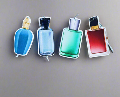 Car Hanging Air Fresheners Long-Lasting Essential Oil Scents for Auto Interior, Rearview Mirror Decor, Odor Elimination & Refreshing Fragrance