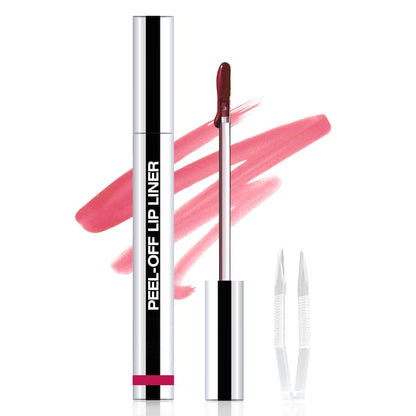 JUAAZIN Silky Smooth Retractable Matte Lip Liner Pencil for Women, Long Lasting, All Skin Types