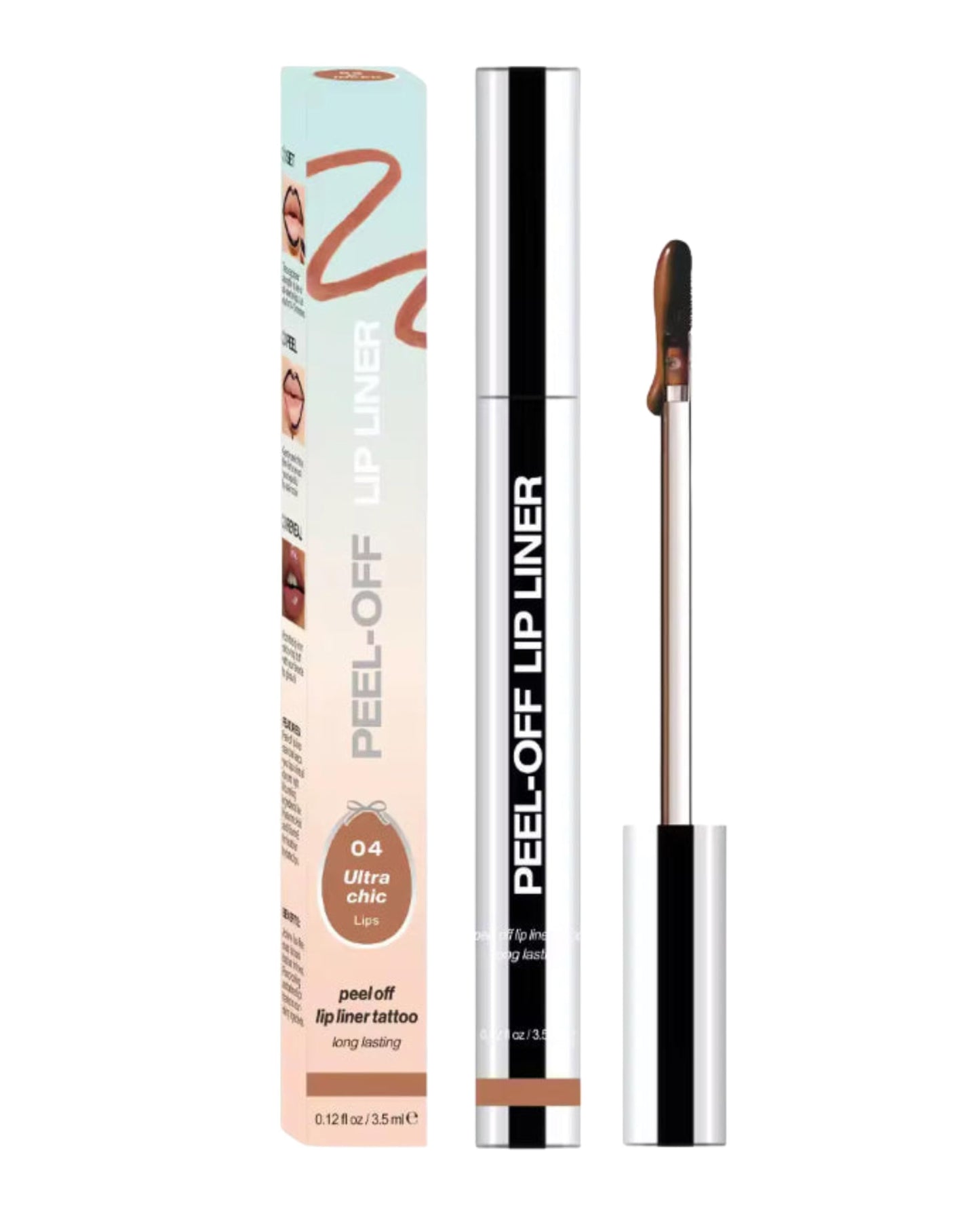 Peel Off Lip Stain, Waterproof & Transfer-Proof Lip Tint, 7 Colors, Long Lasting Matte Finish, Non-Stick Cup Lip Liner