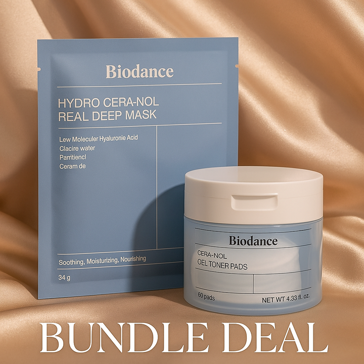 Sea Kelp Glow Bundle – Refreshing Deep Mask + Gel Toner Pads | Calming • Purifying • Brightening