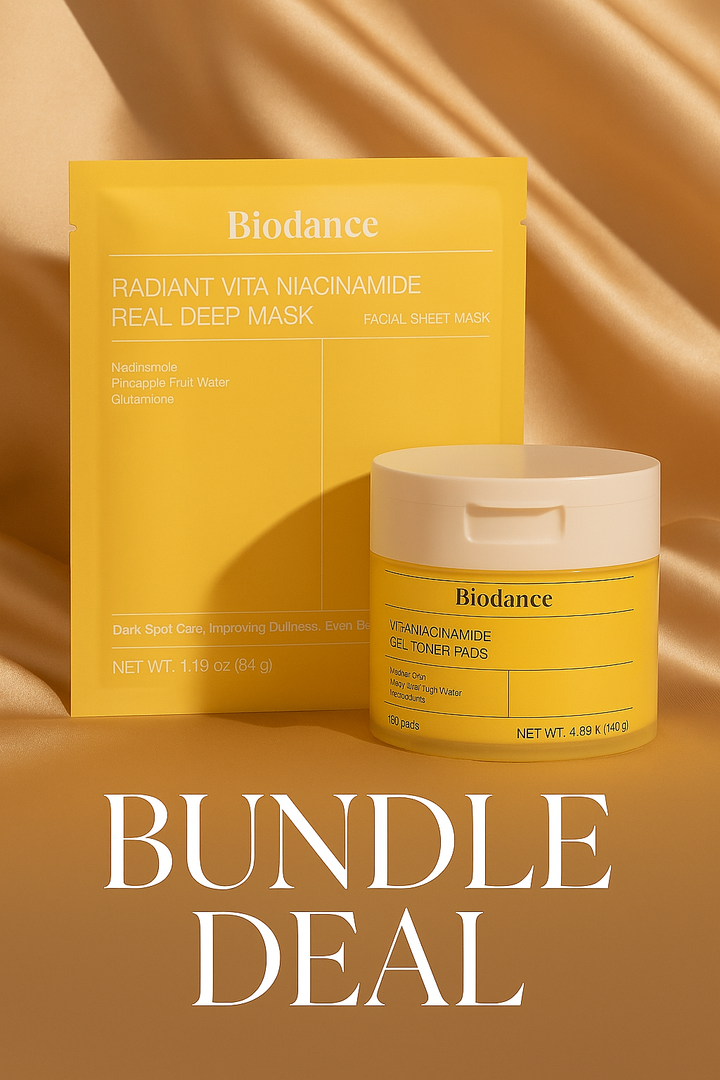 Sea Kelp Glow Bundle – Refreshing Deep Mask + Gel Toner Pads | Calming • Purifying • Brightening