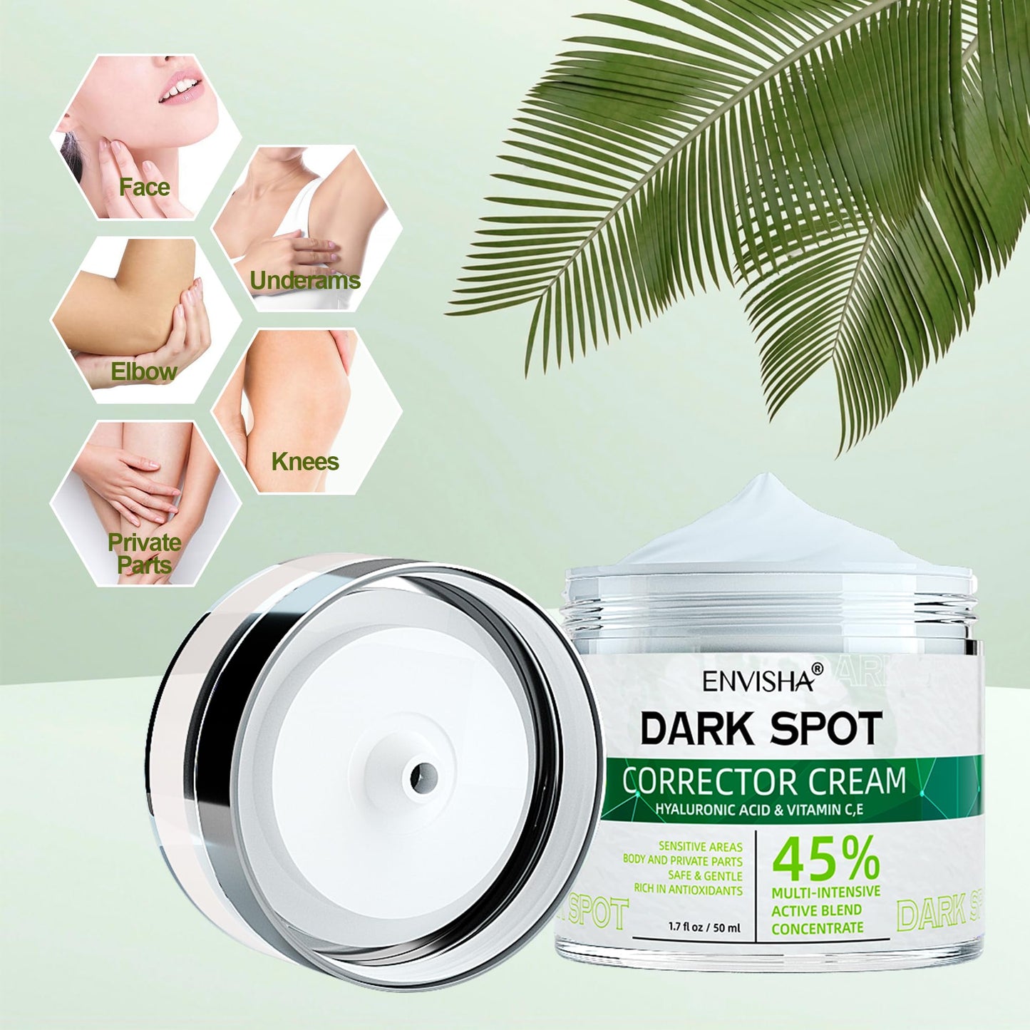 Dark Spot Remover Corrector for Face and Body, Dark Spot Corrector Cream,Moisturizer-Remover Sun Spot, Age Spot,Melasma, Freckles,Brown Spot Hyperpigmentation for Men and Women